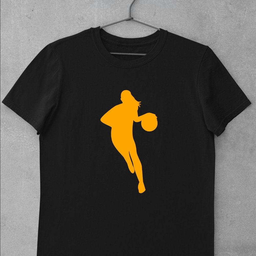 Women Basketball Shirt, Hoops, Slam, Crossover, Dunk, Dribble